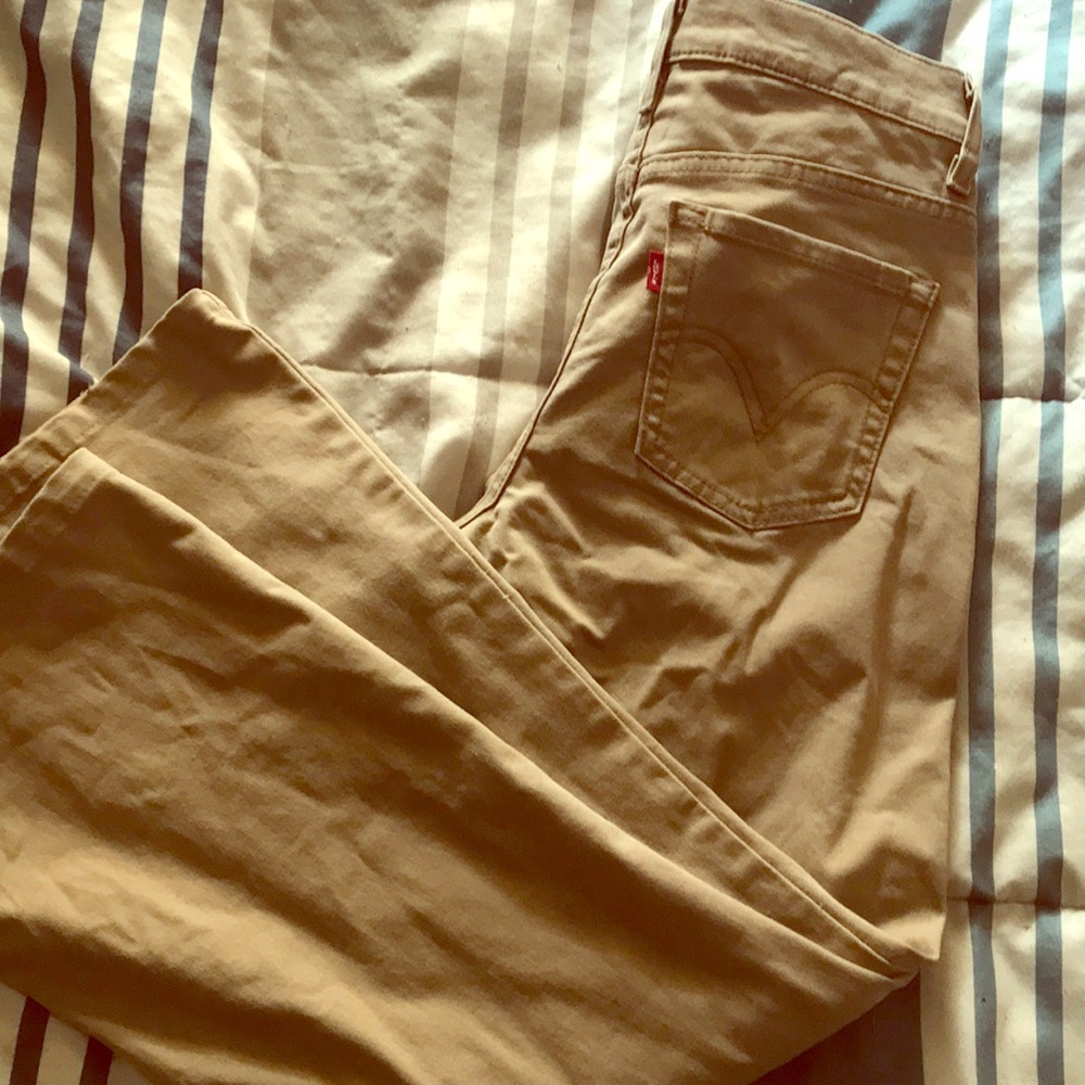 Levi’s Perfectly Slimming 512s-medium brown color